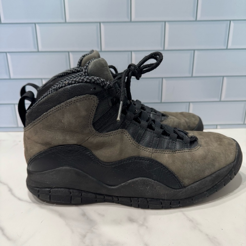 1994 Original Nike Air Jordan 10 X Shadow OG Men's US 9 UK8 130209-001 Sneakers